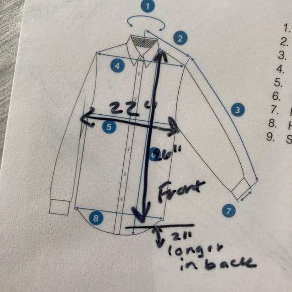 Massimo Long flowing shirt - Picture 6 of 8